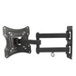 Valueline TV Wall Mount Full Motion 23" to 55 " 30 kg VLMFM3M - TVWM1530BK