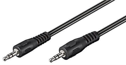Goobay 10m audio cable 3.5mm male (3-pin stereo) to 3.5mm male (3-pin stereo)