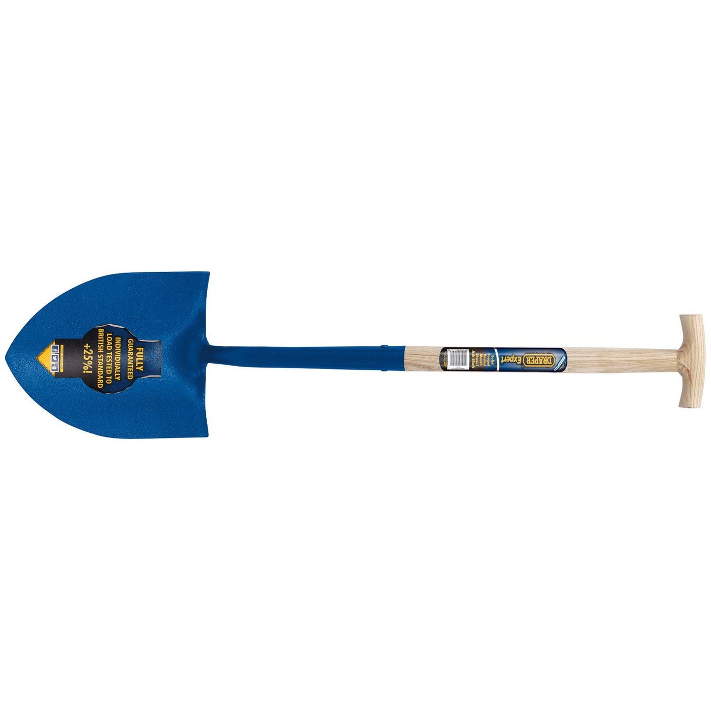 Draper Expert Solid Forged Round Mouth T-Handle Shovel With Ash Shaft 10875