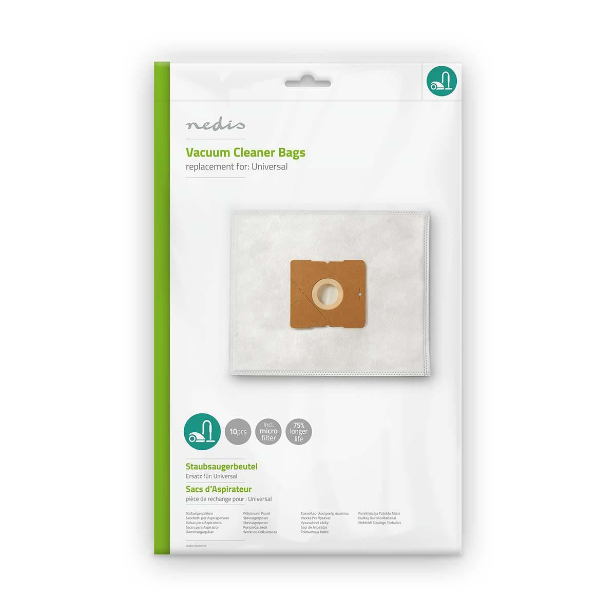 Nedis Vacuum cleaner bag Universal DUBG120UNE10