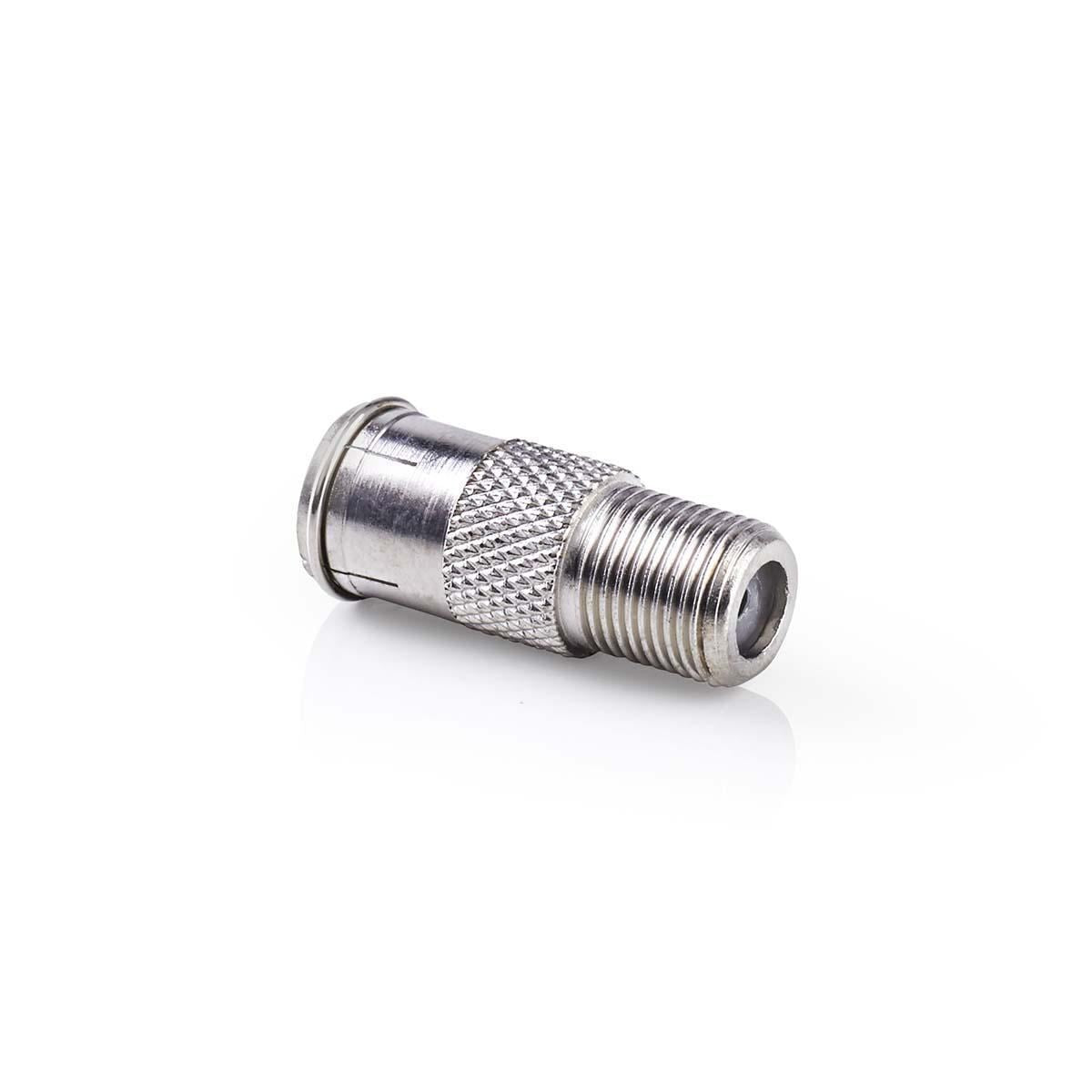 Nedis Satellite & Antenna Adapter F-quick Male to F Female 10 pieces Metal - CSGP41956ME