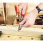 Draper Redline 3 Piece Carpenters Wood Chisel Set 10mm, 19mm, 25mm 68472