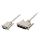 Valueline Printer cable D-SUB 25-pin male to D-SUB 9-pin female 2m ivory - CCGP52135IV20
