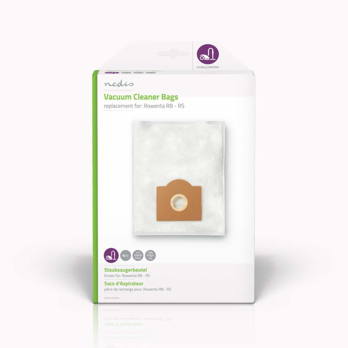 Nedis Vacuum Cleaner Bag Rowenta RB to RS DUBG220ROW4
