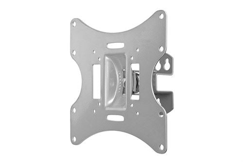 Goobay TV EasyFlex M silver tiltable wall mount bracket for TVs up to 107cm 42''