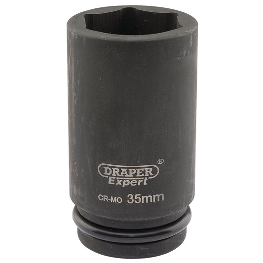 Draper 05066 419D-mm Expert 35mm 3/4" Square Drive Hi-Torq 6 Point Deep Impact S