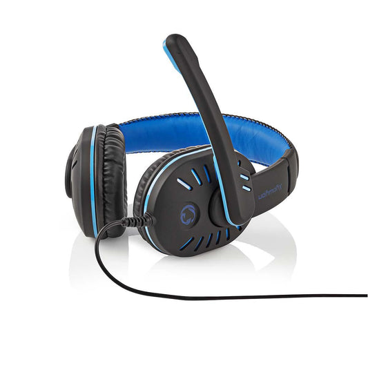 Nedis Gaming Headset Over-ear Microphone 3.5mm Connectors GHST100BK