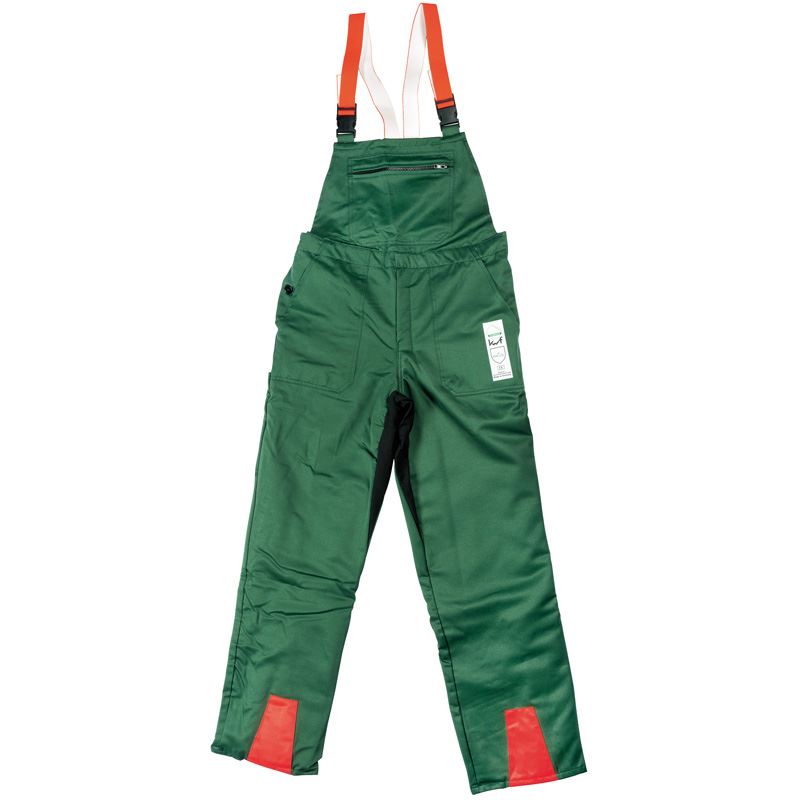 Draper Size Large Chainsaw Bib n Brace Safety Trousers, Genuine Stockist 12055