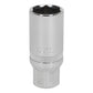 Sealey Spark Plug Socket 21mm 3/8"Sq Drive S38SP14
