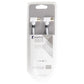 Konig Coax cable 100 dB coax male angled to female angled 5m white - CSBW40010WT50