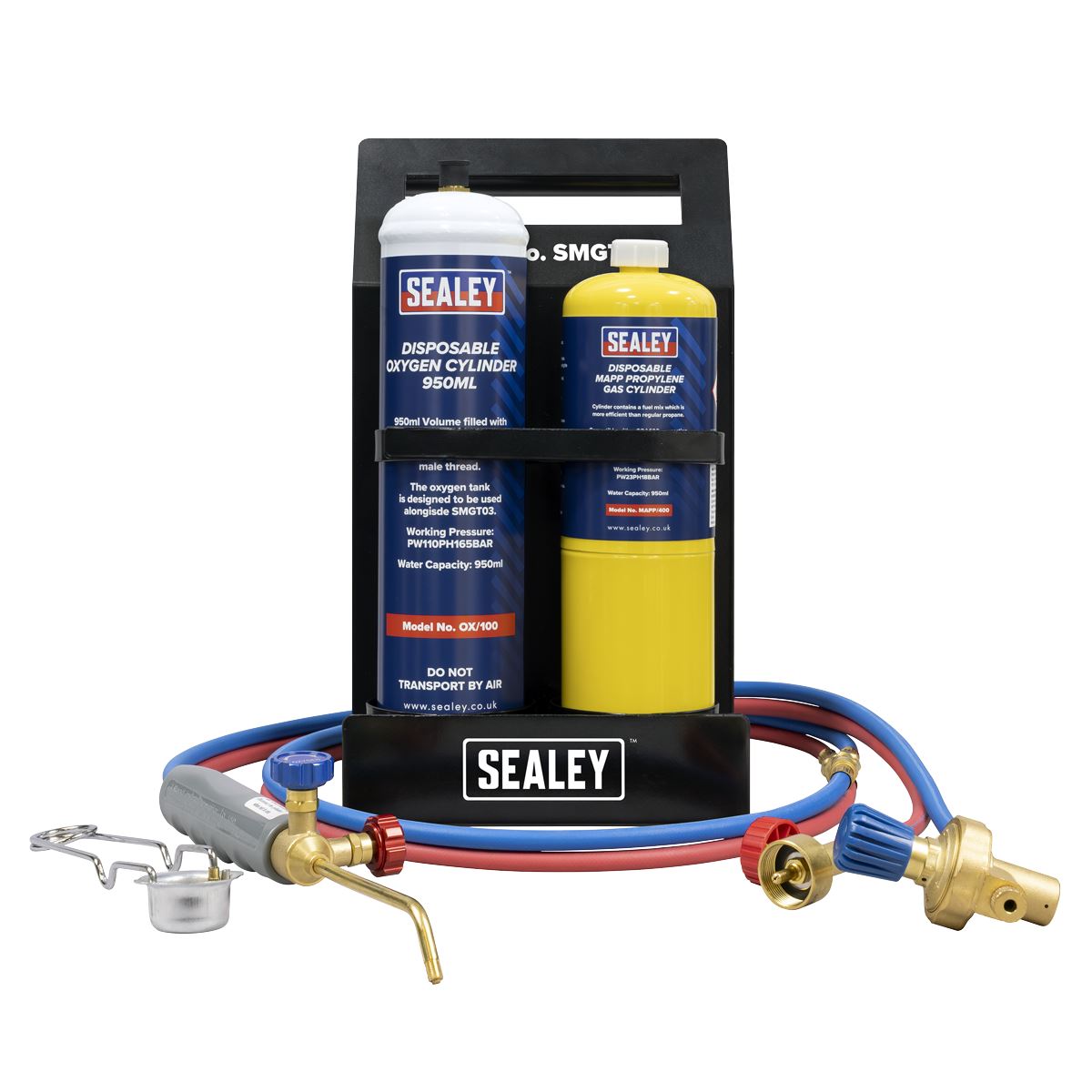 Sealey MAPP Gas & Oxygen Brazing Kit SMGT03