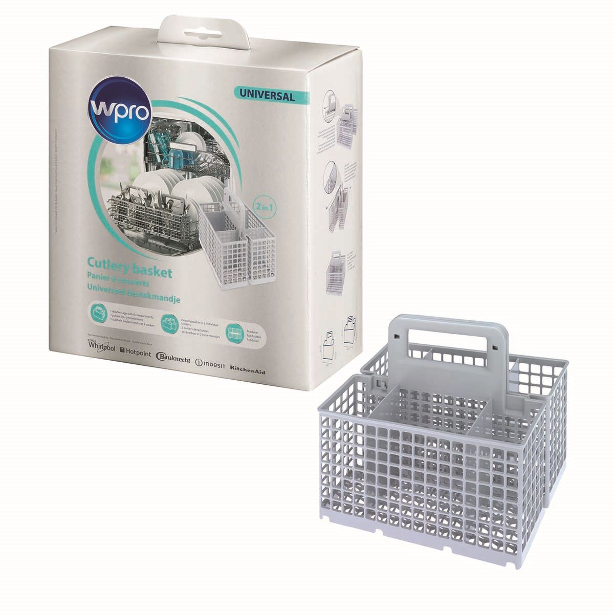 WPRO Universal Cutlery Basket DWB304