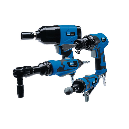 Draper 83431 Impact Wrench Hammer Chisel Die Grinder Ratchet 68 Pce Air Tool KIT