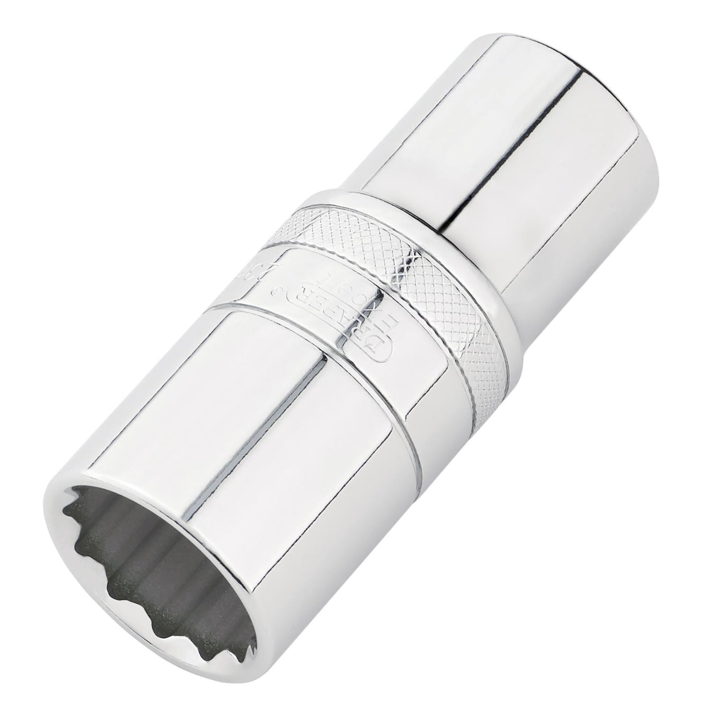 Draper Expert HI-TORQ 12-Point Metric Deep Socket, 1/2" Sq. Dr., 23mm