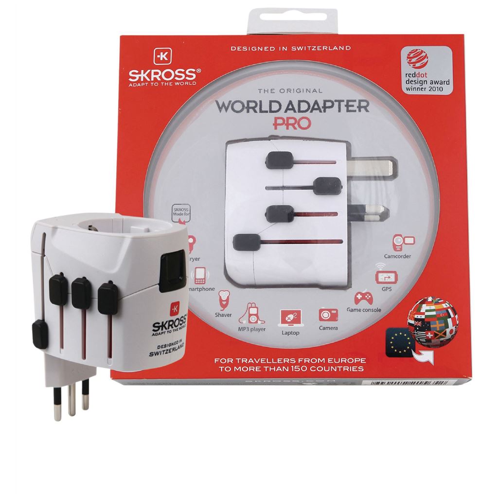 Skross Travel Adapter World PRO Earthed 1.103141 Travel Adapter