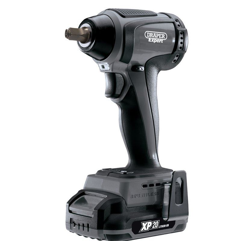Draper XP20 20V Brushless 3/8" Impact Wrench (250Nm) - Bare -No. 79896