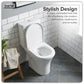 Baridi Close-Coupled Toilet Soft Close Seat, Dual Flush Cistern & Rimless Flush