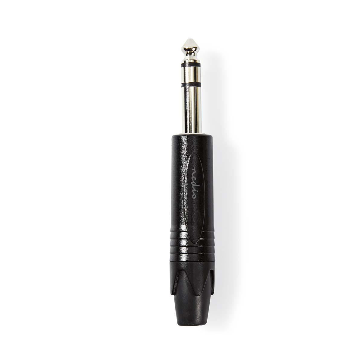 Nedis Audio Connector Stereo 6.35mm Male Black COTP23901BK
