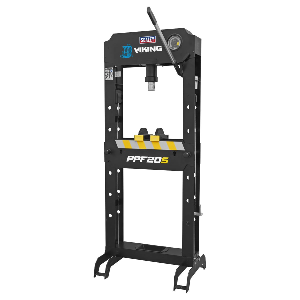 Sealey Viking Hydraulic Press 20 Tonne Floor Type PPF20S
