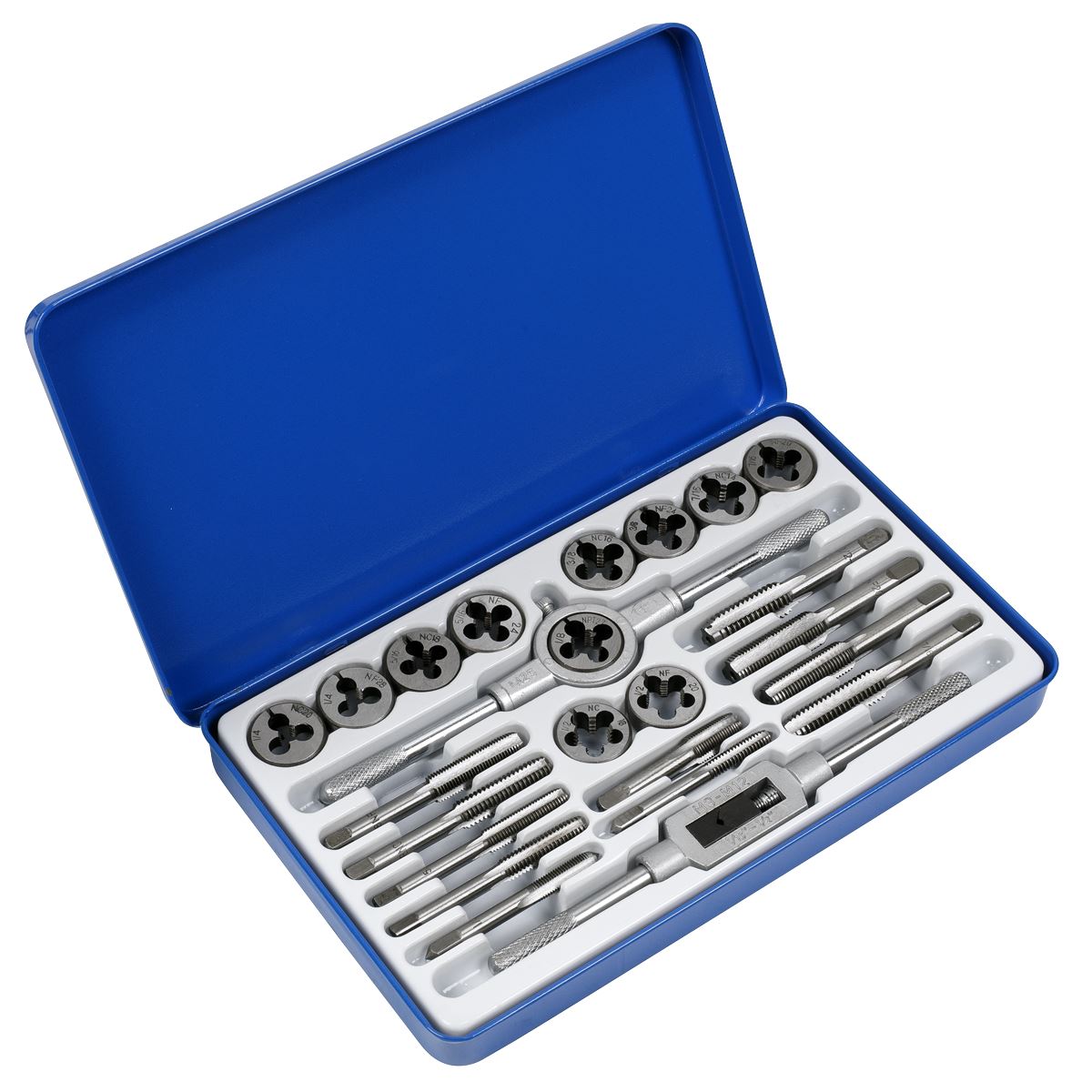 Sealey Tap & Split Die Set Imperial 24pc AK3024IMP