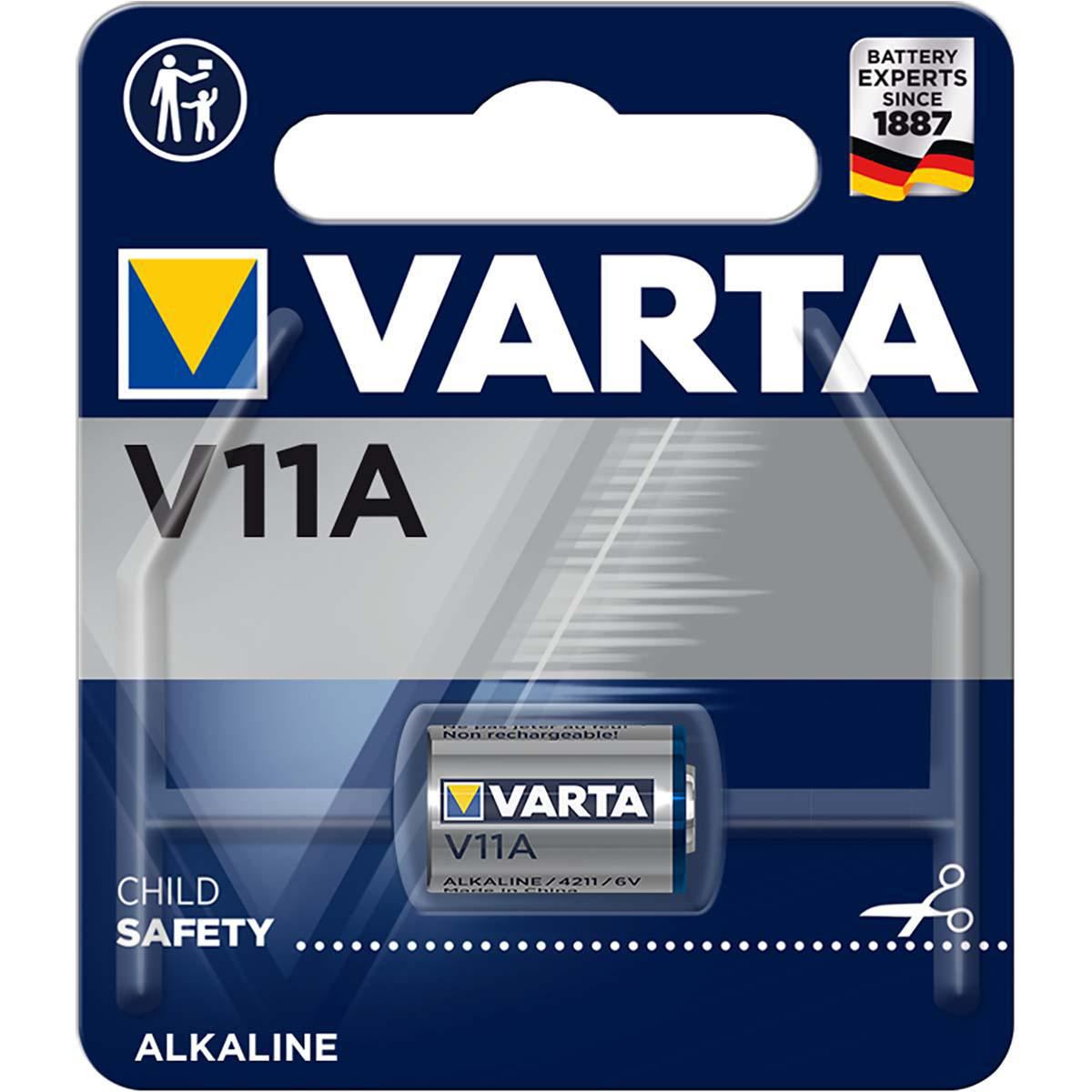 Varta V11A Battery - Blister QTY 1 - VARTA-4211