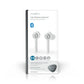 Fully Wireless Bluetooth Earphones 6hr Voice/Touch Control Design Chargeable - HPBT5055WT
