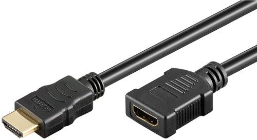 High Speed HDMI extension cable Ethernet gold-plated 5m HDMI male A to Female A