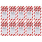 Sealey Lockout Safety Tag 10pc EV17