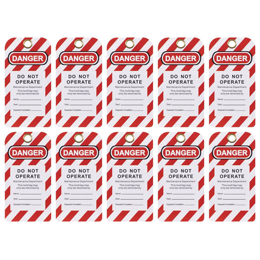Sealey Lockout Safety Tag 10pc EV17