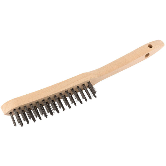 Genuine Draper 290mm 2 Row Wire Scratch Brush | 50934