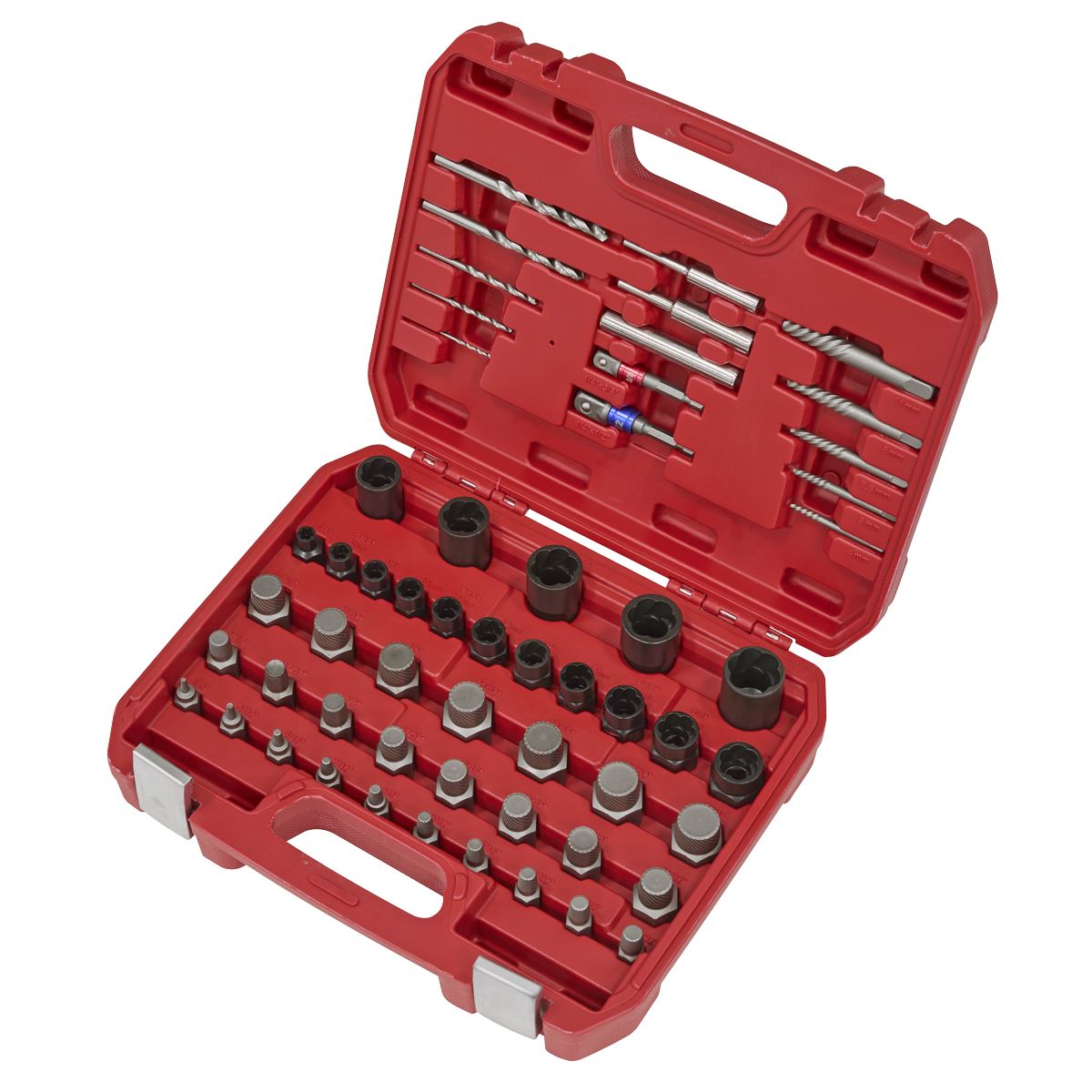 Sealey Master Nut, Bolt & Screw Extractor Set 56pc AK8156
