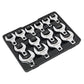 Sealey Crow's Foot Open End Spanner Set 14pc 1/2"Sq Drive Metric S01109