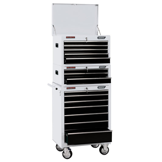 Draper 26" Combined Roller Cabinet and Tool Chest (15 Drawers) - 04597