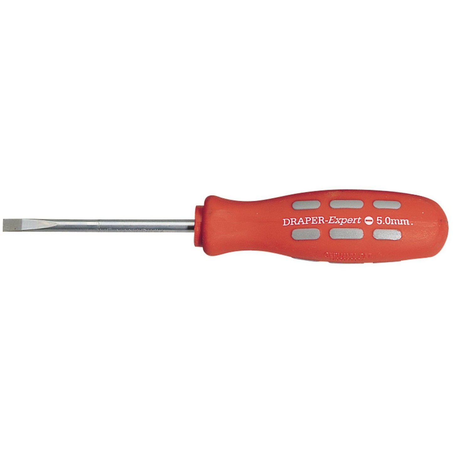 Draper 870/1B Expert 75mm x 5.0mm Plain Slot Parallel Tip Mechanics Screwdriver - 67852