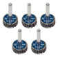 Sealey Flap Wheel 25 x 10mm 6mm Shaft 40Grit - Pack of 5 FW2510405