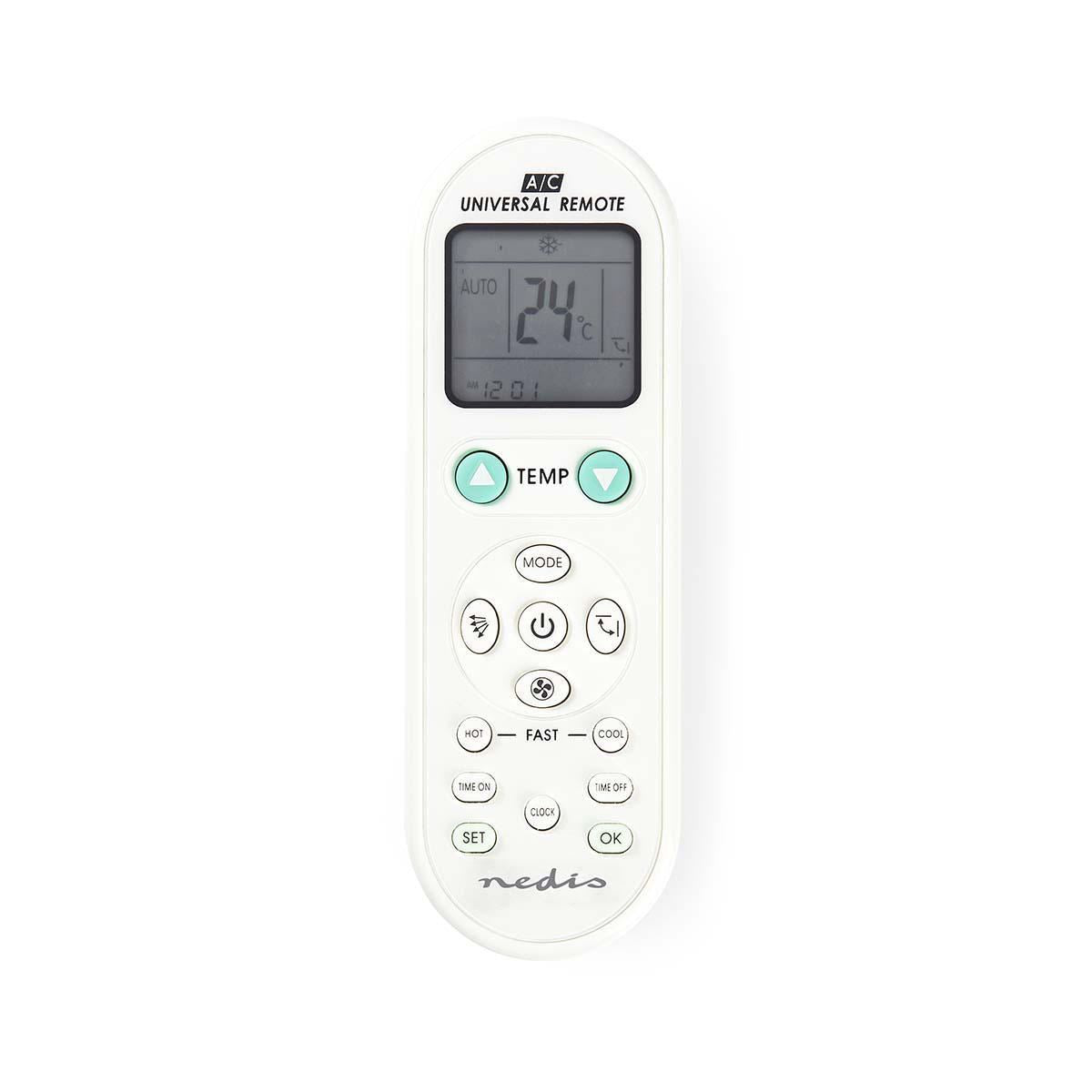 Nedis Universal Air Conditioner Remote Control Programmable ACRC1WT