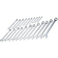 Elora 03115 205 S22M 22 Piece Long Metric Combination Spanner Set