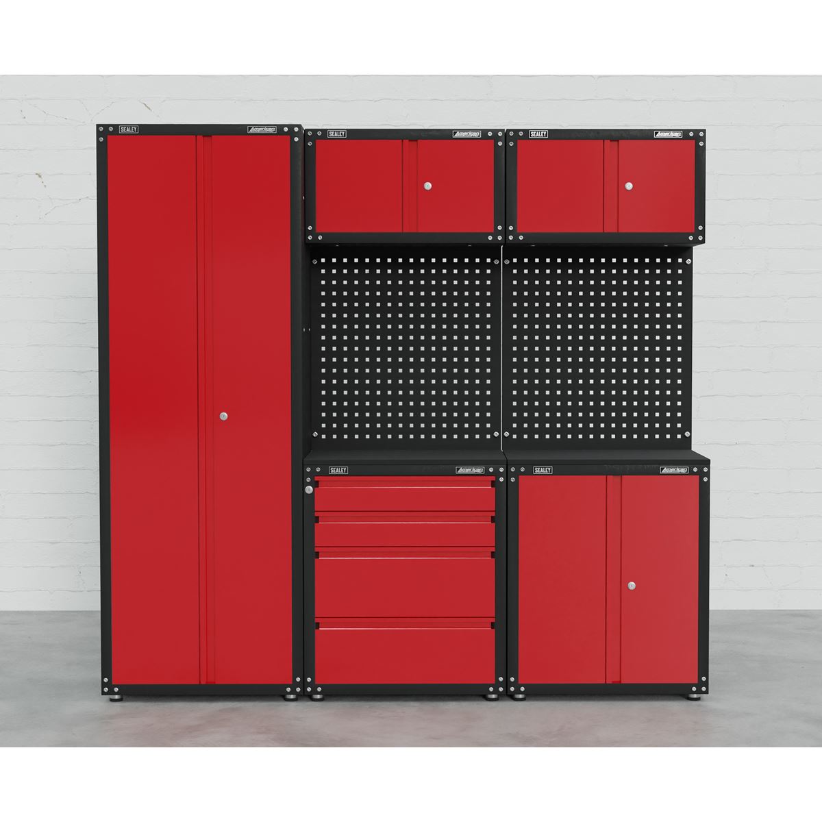 Sealey American Pro 2.0m Storage System APMS80COMBO3