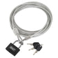Sealey Motorcycle Cable Lock 3m SHGCL3