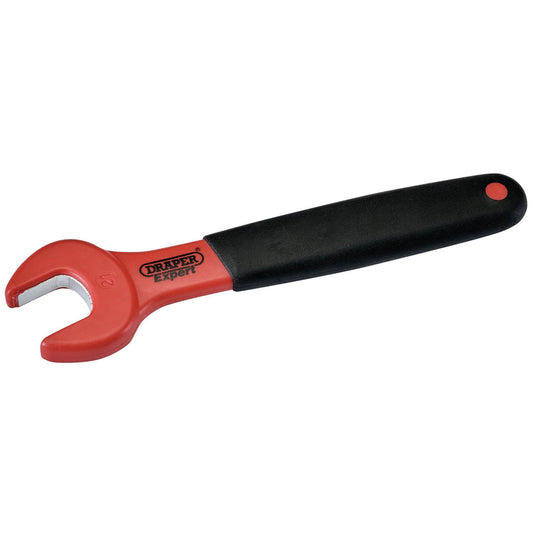 Draper VDE Fully Insulated Open End Spanner (21mm) -No. 99479