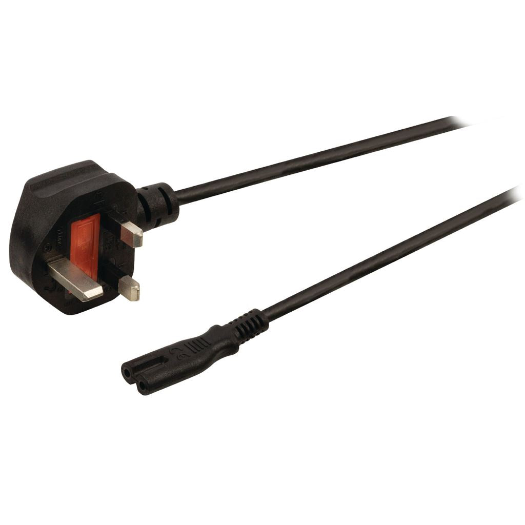 Valueline Power cable UK plug male to IEC-320-C7 5m black - PCGP11140BK50