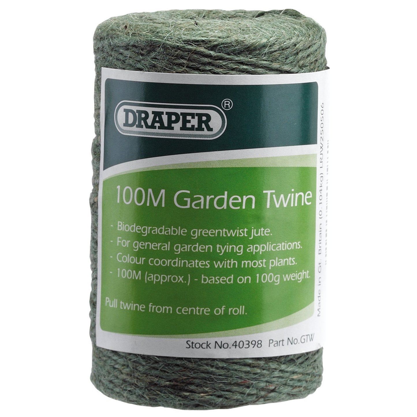 Draper Garden Twine (100m) GTW - 40398