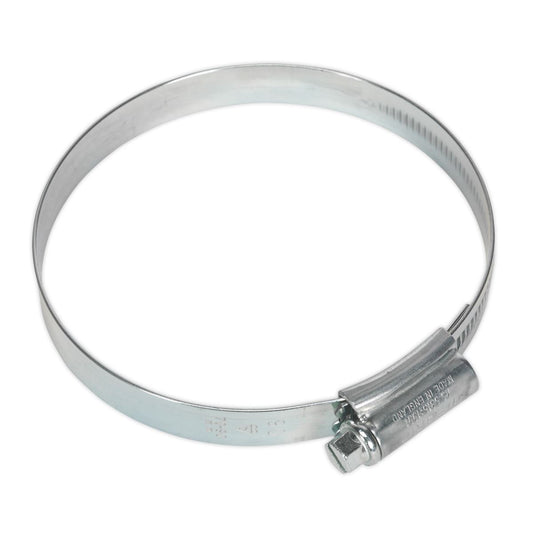 Sealey HI-GRIP Hose Clip Zinc Plated 70-90mm Pack of 10 HCJ4