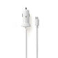 Nedis Car Charger 2.4A Fixed cable Micro USB White CCHAM240AWT