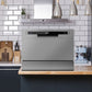 Baridi Compact Tabletop Dishwasher 6 Place Settings, 6 Programmes, Low Noise