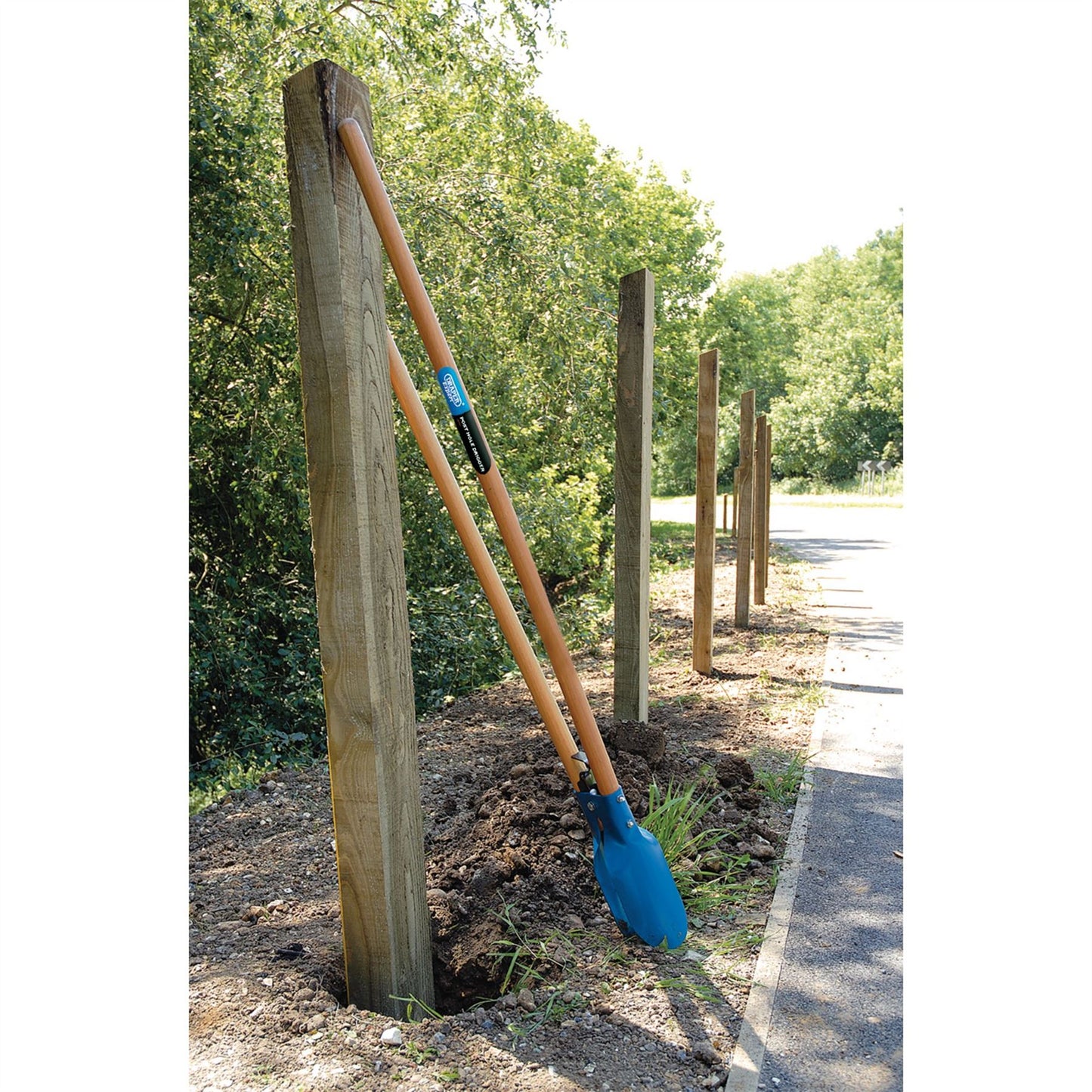 Draper Tools Landscaping Fencing Post Hole Digger Fence Drill 1485 mm 34894
