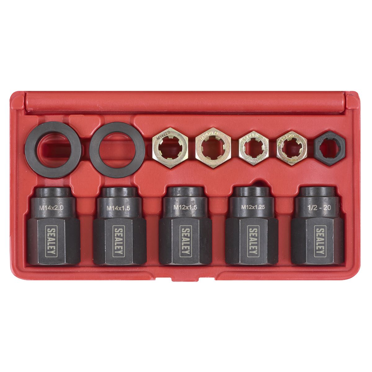 Sealey Wheel Stud Installer Kit 12pc SX228
