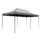 Dellonda Premium 3x6m Pop-Up Gazebo Water Resistant w/Carry Bag/Rope/Stakes Grey