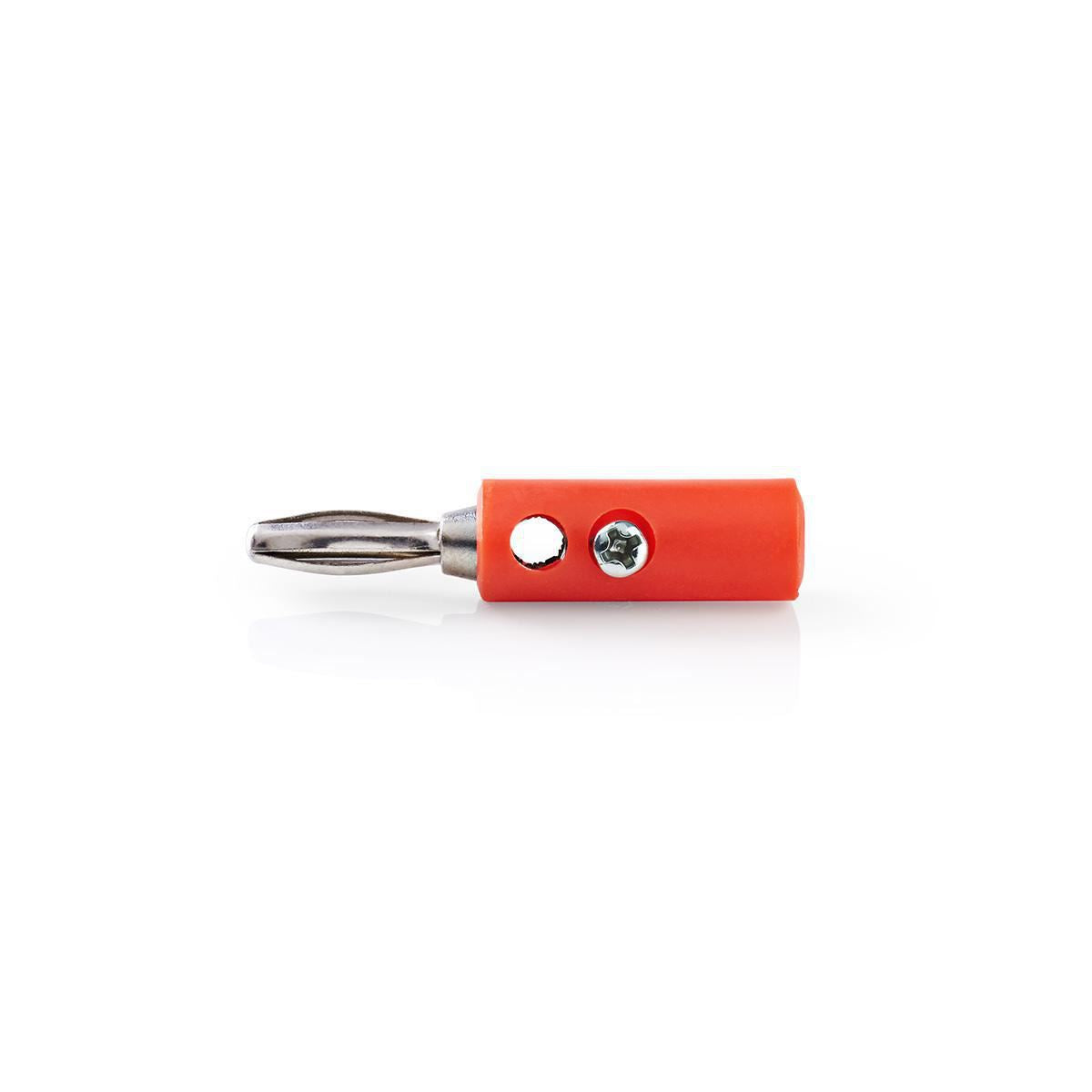 Nedis Banana Connector Banana Male 25 pieces Red CAVC26900RD