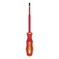 Draper Ergo Plus Slimline Plain Slot VDE Screwdriver (5.5mm x 125mm) - 02161